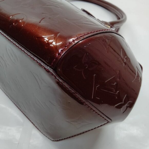 LOUIS VUITTON Rouge Fauviste Monogram Vernis Sherwood PM Bag - Picture 5 of 8